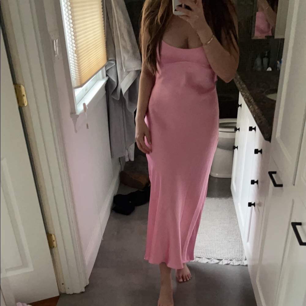NWT! Zara new satin dress